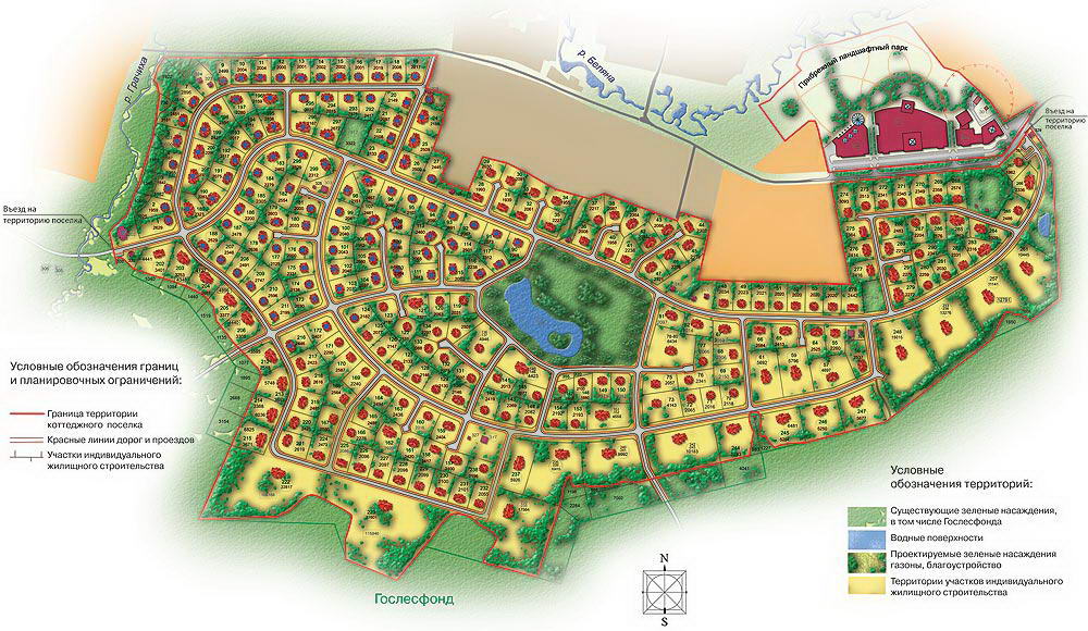 Миллениум парк коттеджный поселок карта